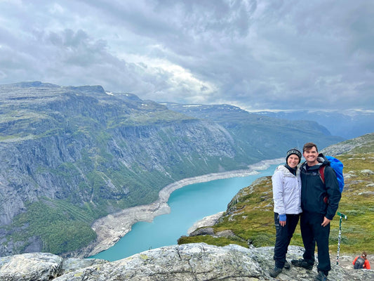 Enjoying our summer coolcation in Norway escaping the heat and crowds